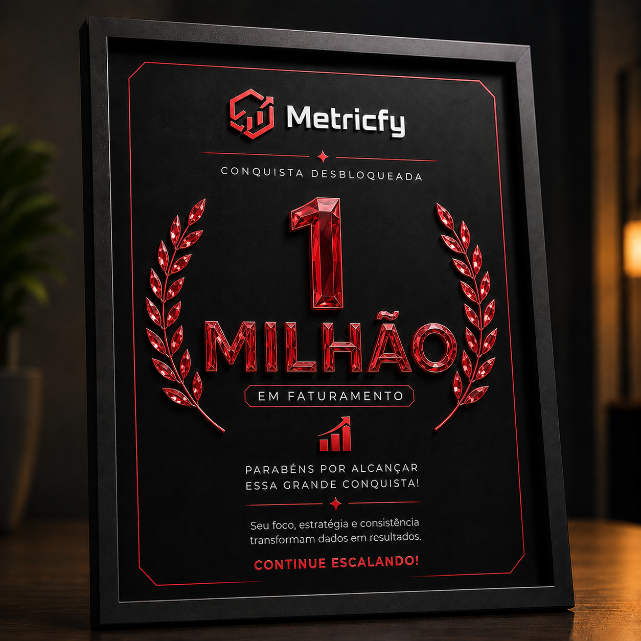 Placa 1 MILHÃO